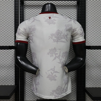 Player Version 26/27 Manchester United Away Grey White Rose   Special Edition Shirt