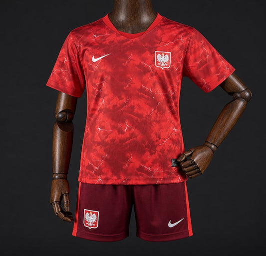 2026 Poland Away Red Shirt