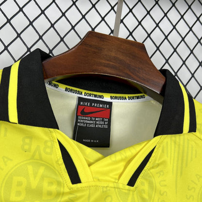 1996/97 Retro Borussia Dortmund Home Long Sleeves Shirt