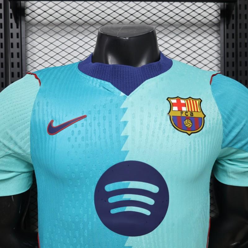Player Version 26/27 FC Barcelona Teal & Aqua BlueThird Shirt