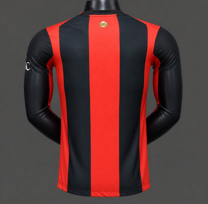 Player Version 26/27 AC Milan Home Long Sleeve Shirt