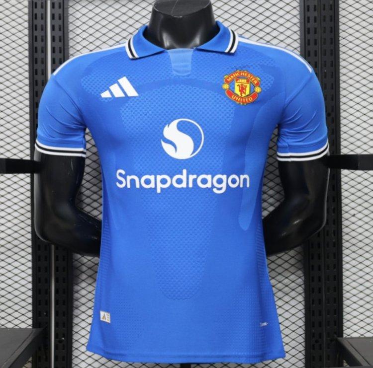 Player Version 26/27 Manchester United Blue Special Edition Shirt