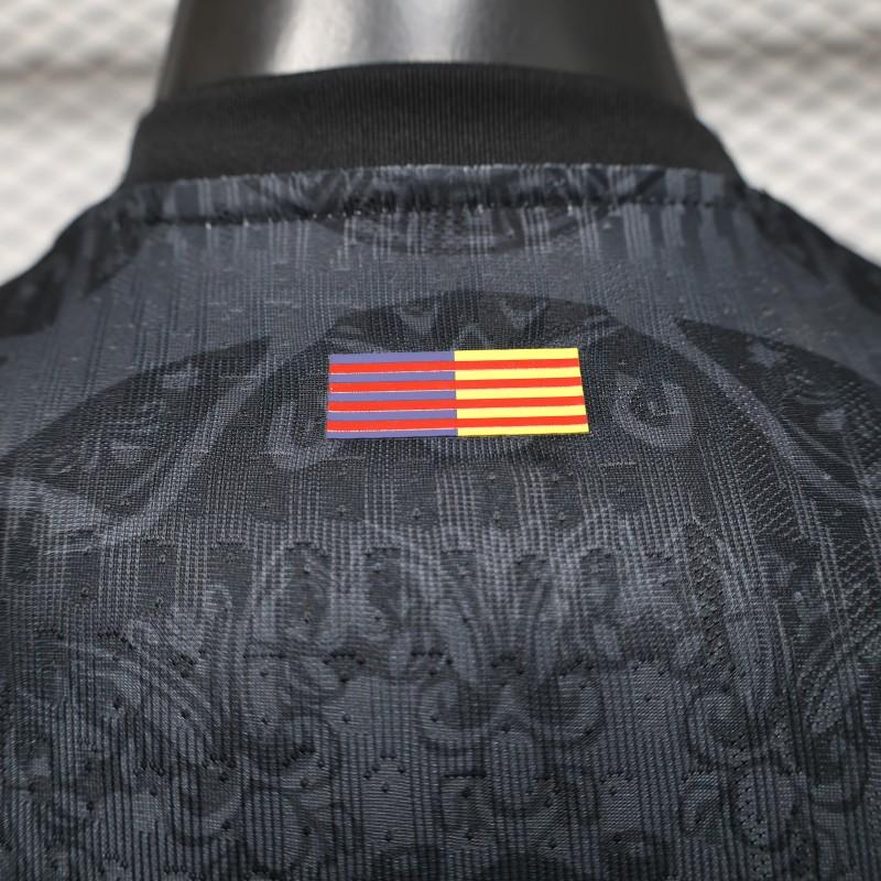 Player Version 26/27 FC Barcelona Dark Black & Red Special Edition Shirt