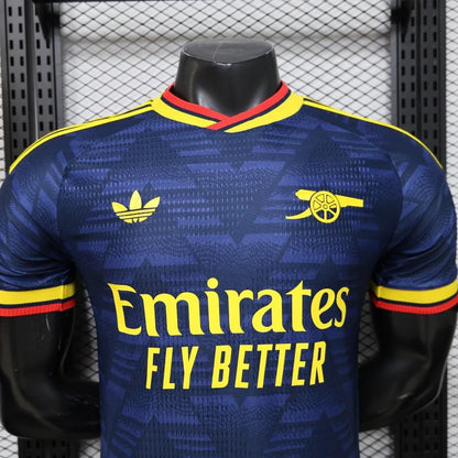 layer Version 26/27 Arsenal Navy Blue with Geometric Pattern Third Shirt