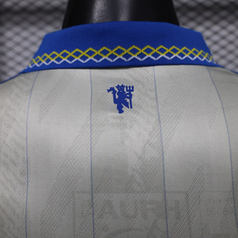 Player Version 26/27 Manchester United Away Cream White Shirt