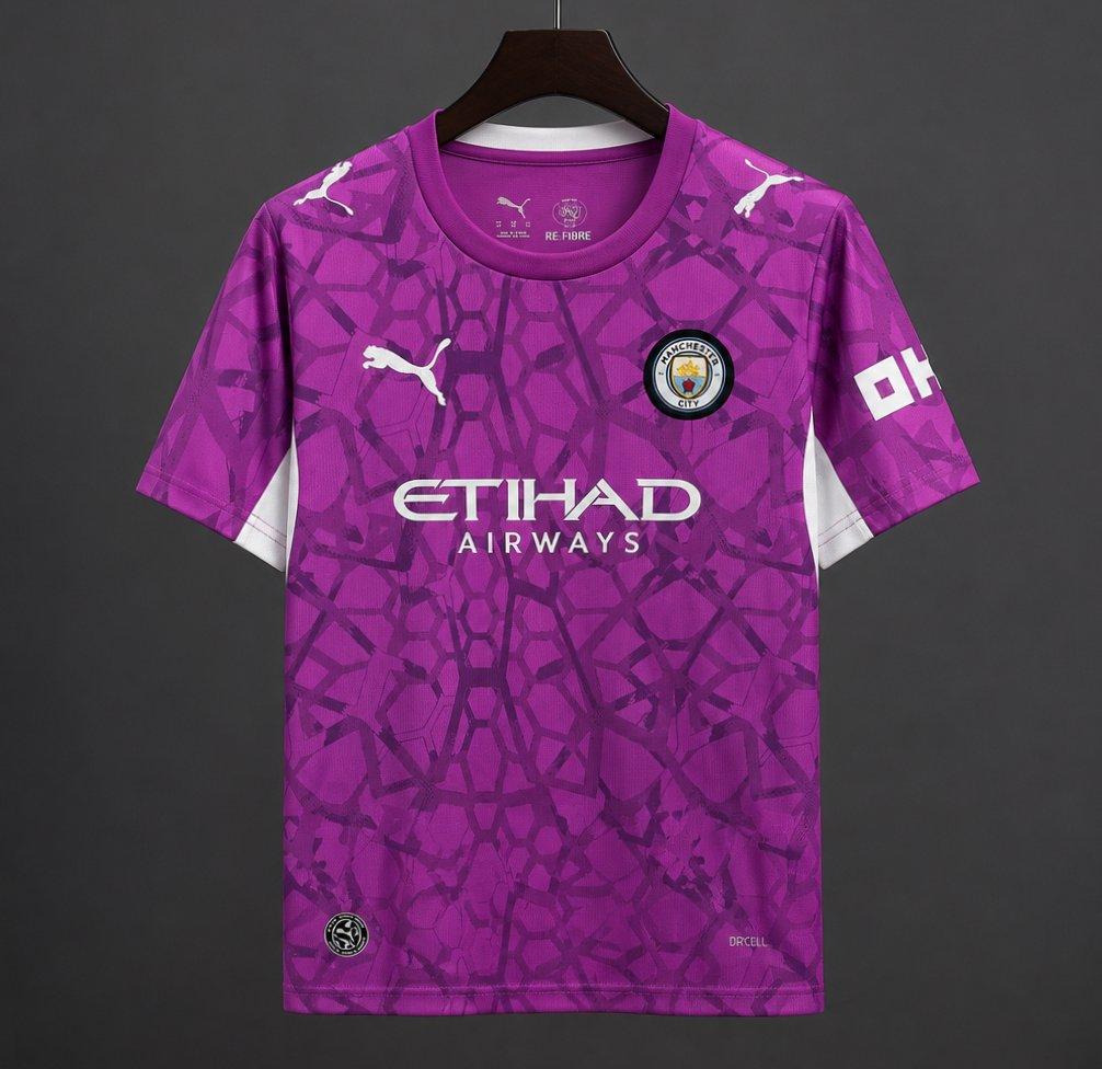 26/27 Manchester City Goalkeeper Electric Orchid Shirt