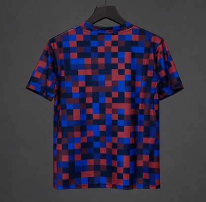 26/27 Barcelona Pre-Match Shirt Pixelated Blaugrana Shirt