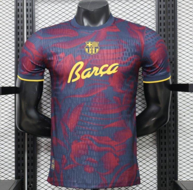 Player Version 26/27 FC Barcelona Navy Blue & Red  Special Edition Shirt