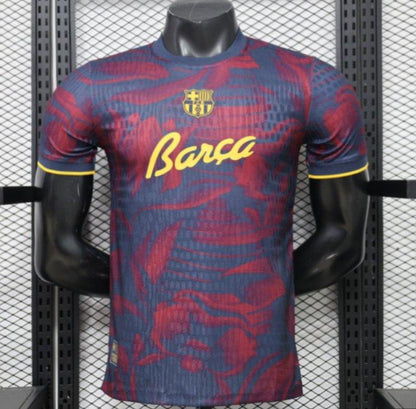 Player Version 26/27 FC Barcelona Navy Blue & Red  Special Edition Shirt