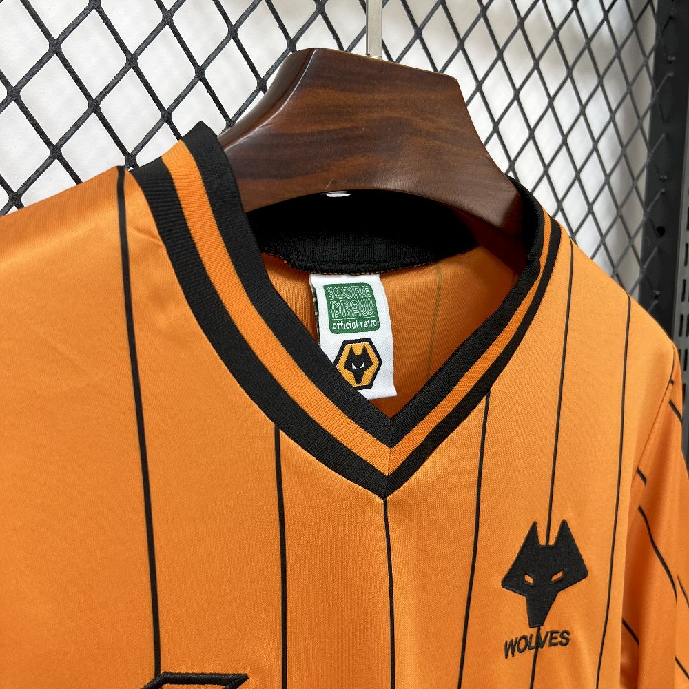 1985/86 Retro Wolverhampton Wanderers Home  Shirt