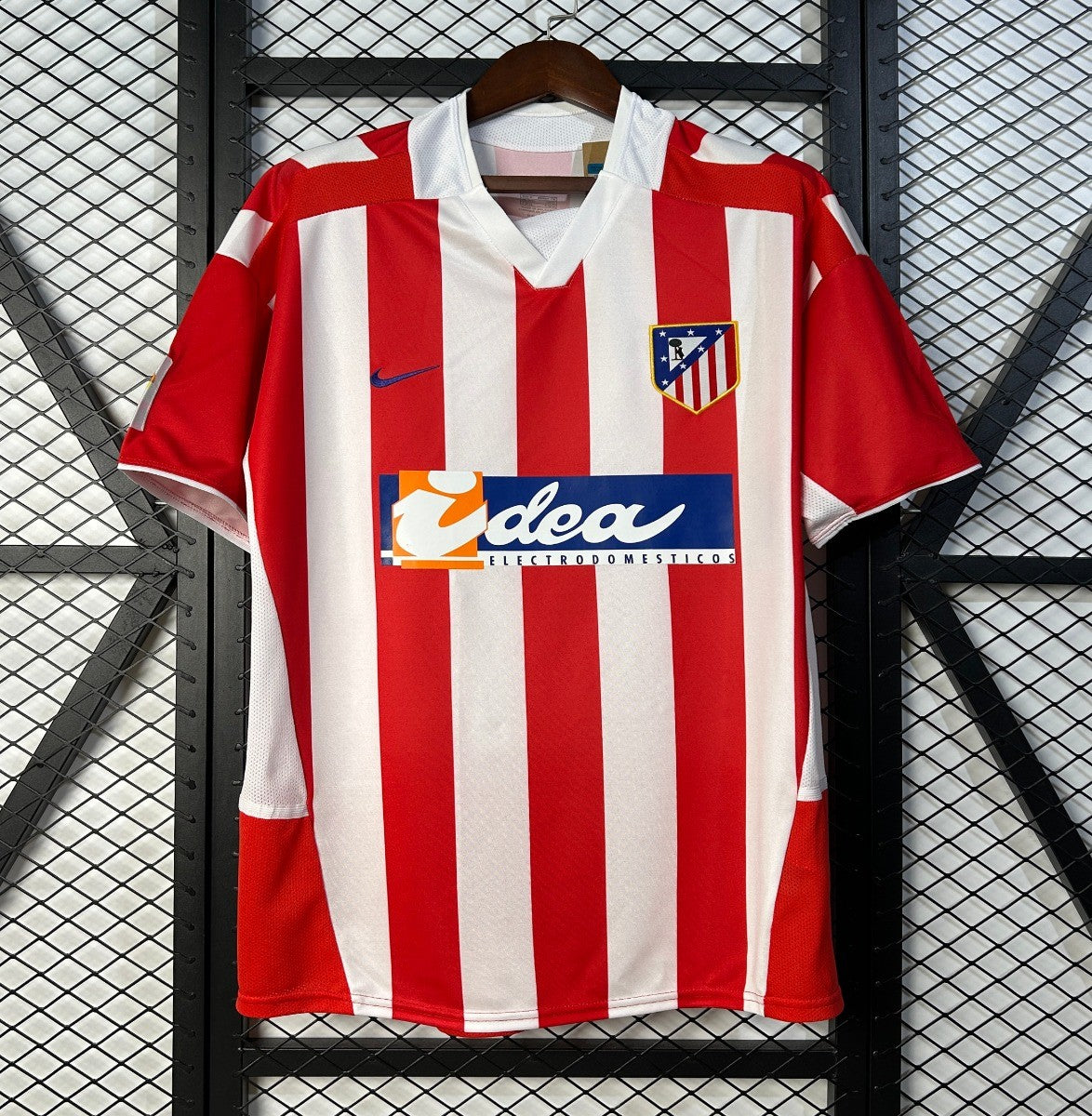 02/03 Retro Atletico Madrid Home Shirt