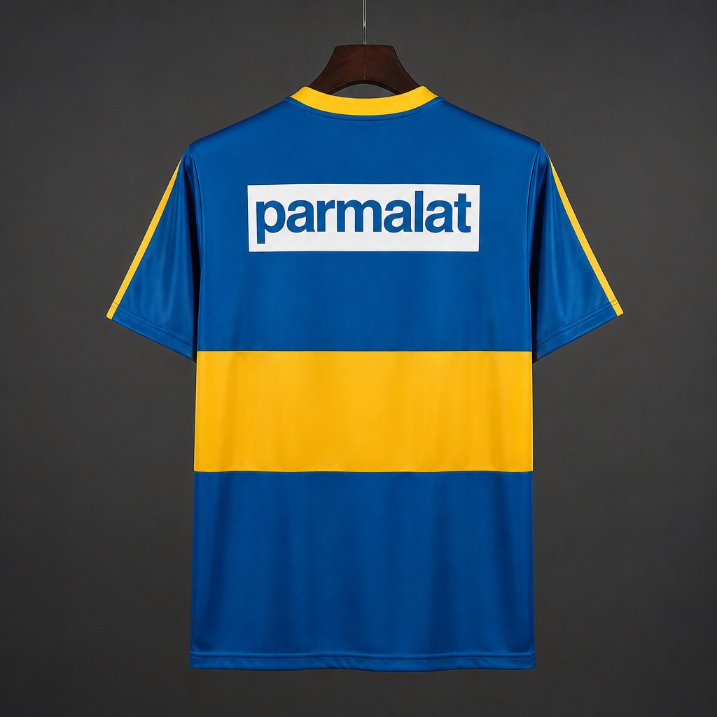 Retro 91/92 Boca Juniors Home Shirt