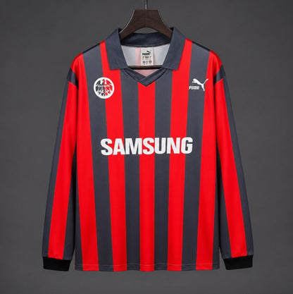 Retro 92/93 Eintracht Frankfurt Home Long Sleeve Shirt