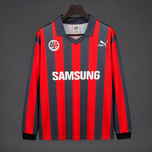 Retro 92/93 Eintracht Frankfurt Home Long Sleeve Shirt