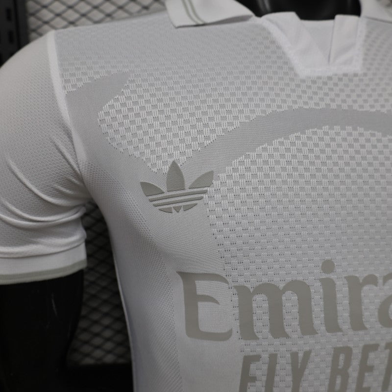 Player Version 26/27 Real Madrid All-White Tonal 125th Anniversary Shirt