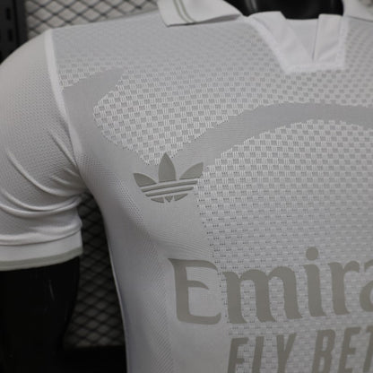 Player Version 26/27 Real Madrid All-White Tonal 125th Anniversary Shirt