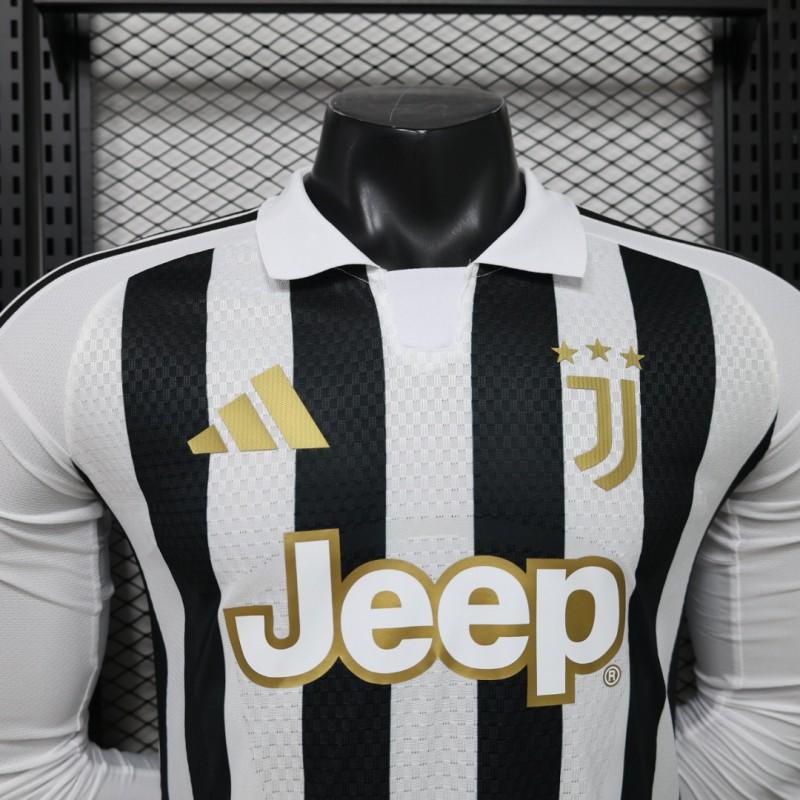 Player Version 26/27 Juventus Home Long Sleeve Shirt