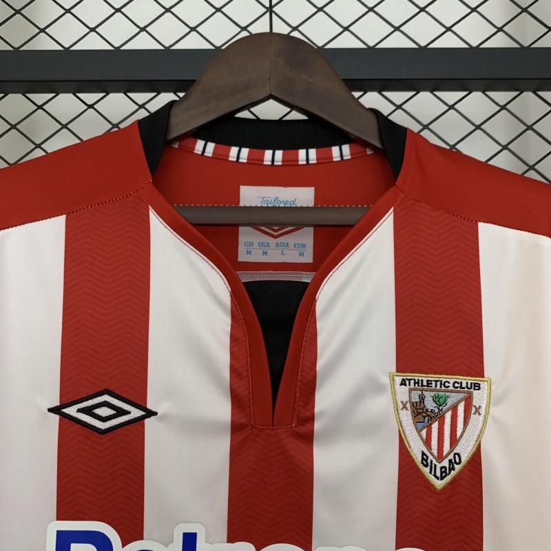 11/12 Retro Athletic Bilbao Home Shirt