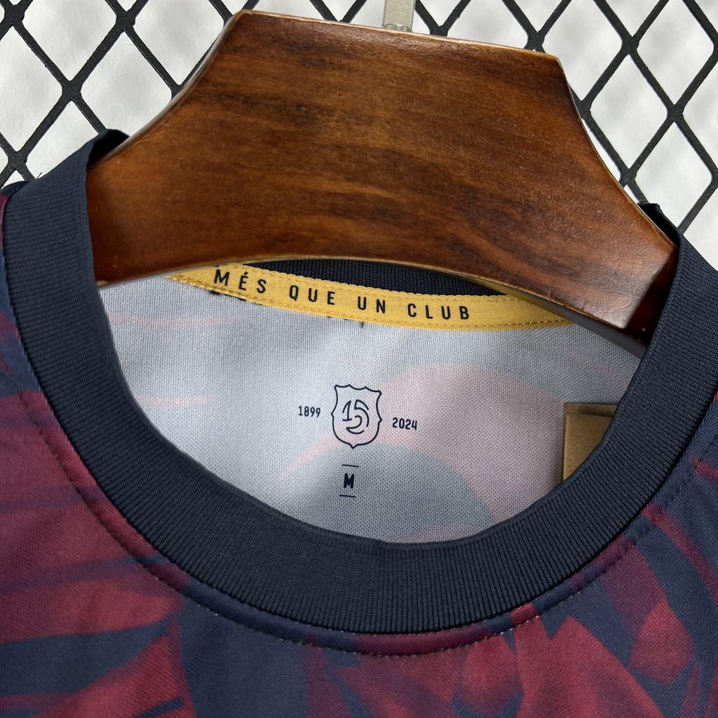 26/27 Barcelona Special Abstract Red & Blue "Barça" Script Shirt