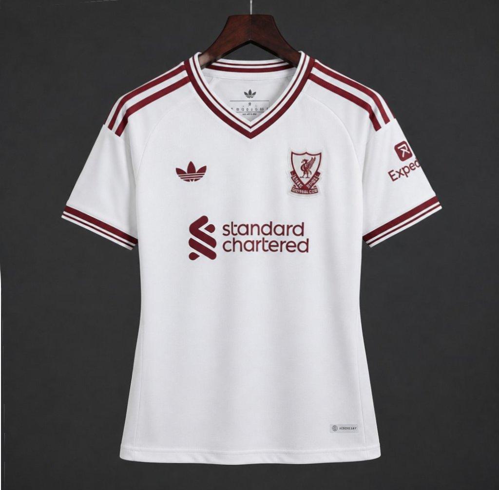 26/27 Women Liverpool  Away White Shirt