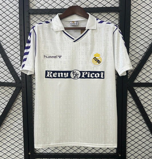 89/90 Retro Real Madrid Home Shirt