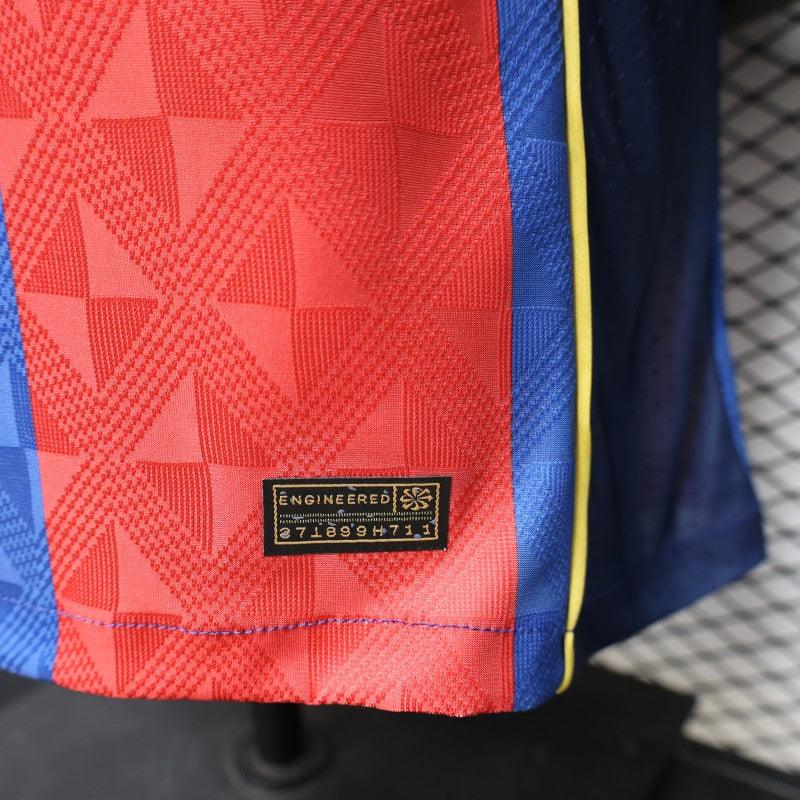 Player Version 26/27 FC Barcelona Home Red Blue  Stripe Shirt