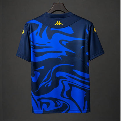 26/27 Cádiz CF Navy Blue Marble Pattern Pre-Match Shirt