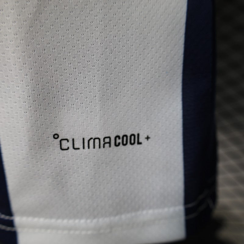 Player Version 2027 Scotland Away White/Navy Vertical Stripes Shirt