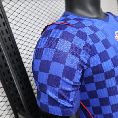Player Version 2026 Croatia Away Blue  Shirt