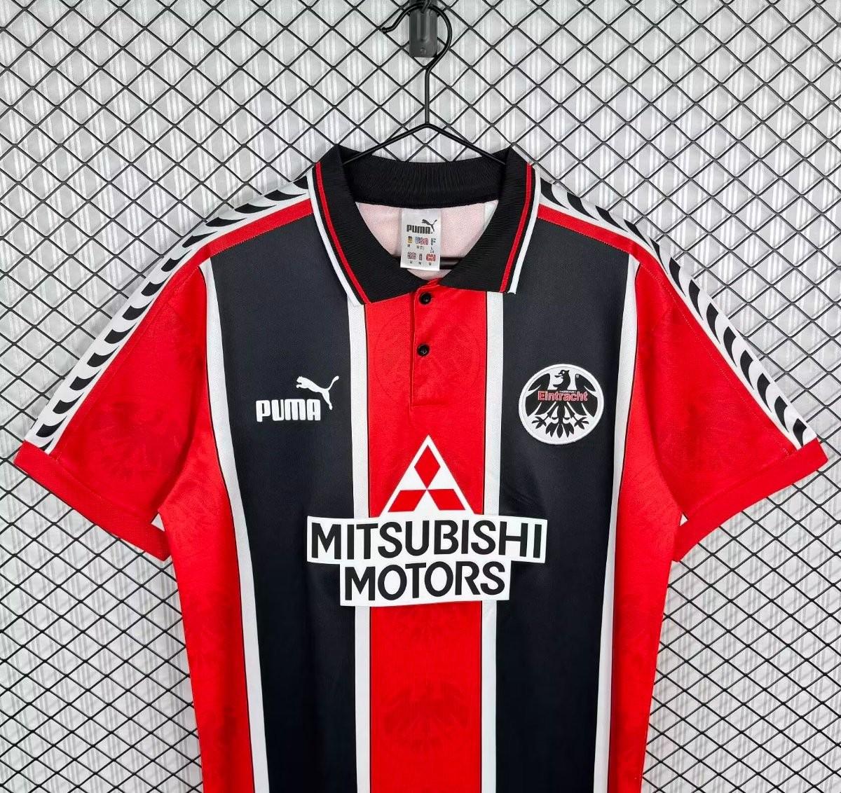 Retro 95/96 Eintracht Frankfurt Home Shirt