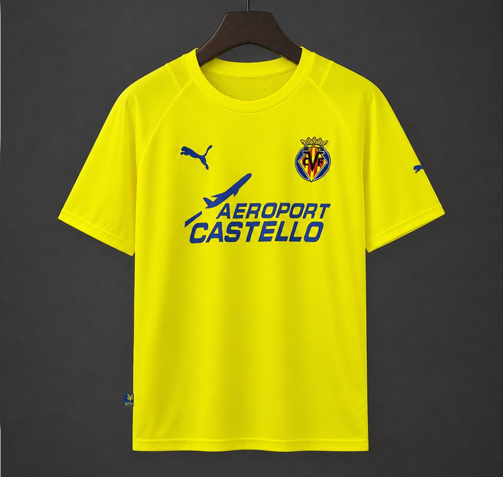 Retro 05/06 Villarreal CF Home Shirt