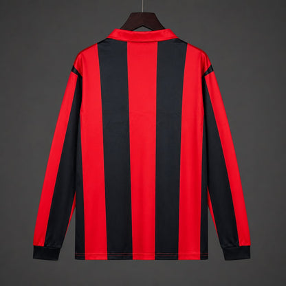 Retro 88/89 Eintracht Frankfurt Home Long Sleeve Shirt