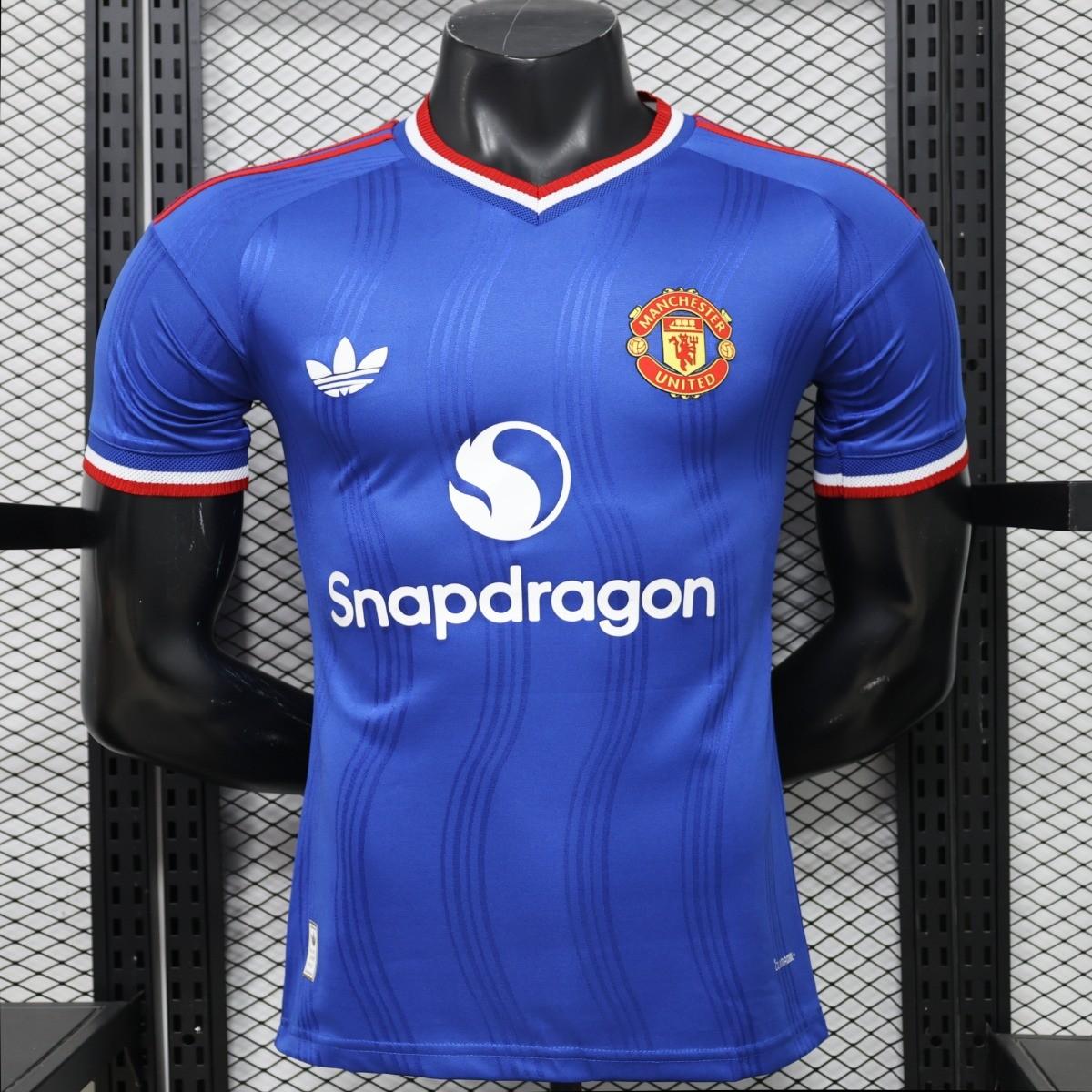 Player Version 26/27 Manchester United Away  Blue  Special Edition Shirt