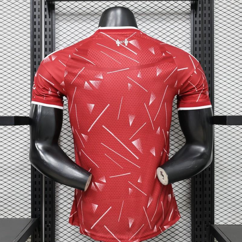 Player Version 26/27 Liverpool Red with Geometric Shatter Pattern Home Special Edition Shirt
