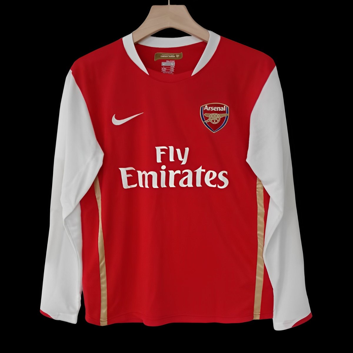 Retro 07/08 Arsenal Home Long Sleeve Shirt