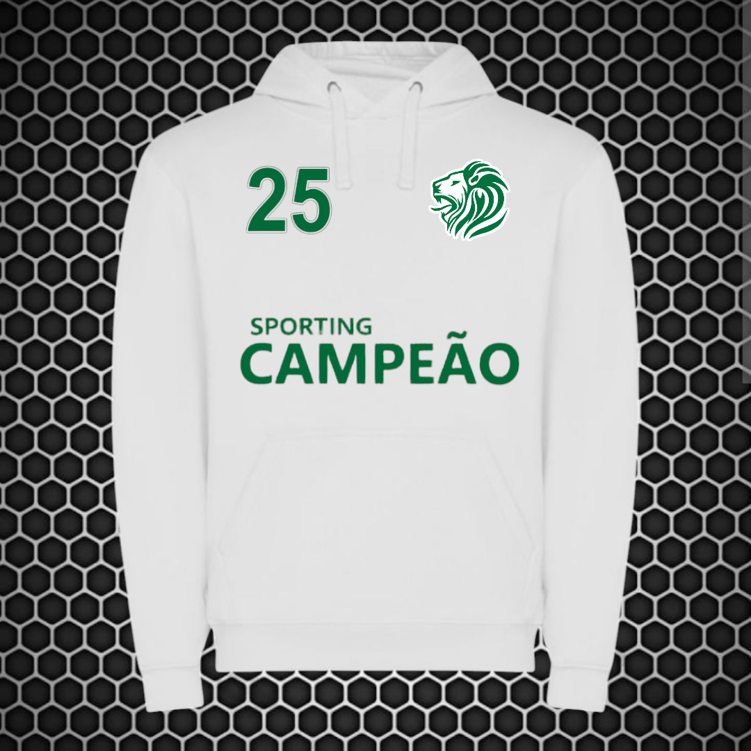 Sporting - Sweat-shirt com capuz - Branca
