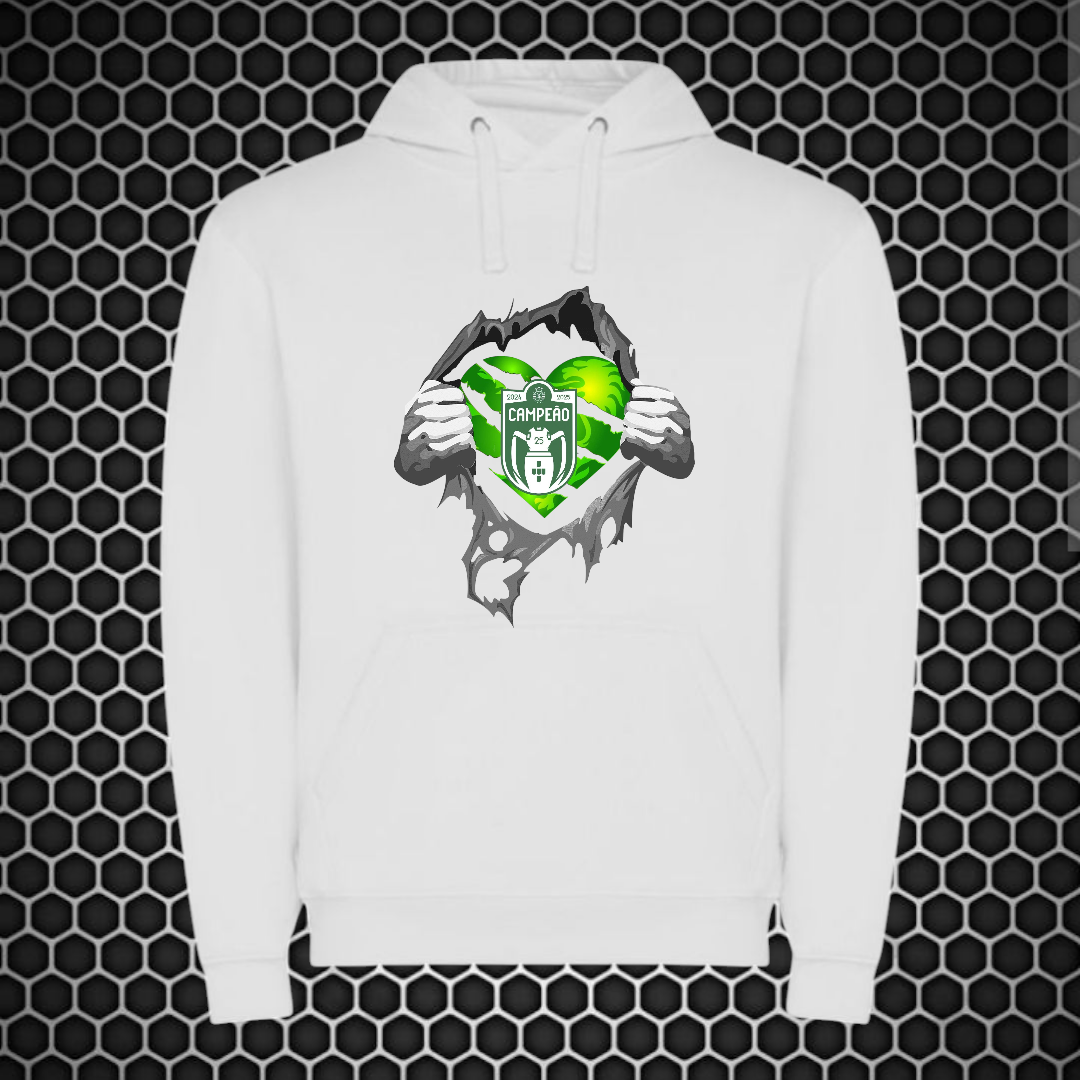 Sporting - Sweat-shirt com capuz - Branca