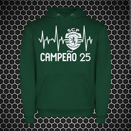 Sporting - Sweat-shirt com capuz - Verde