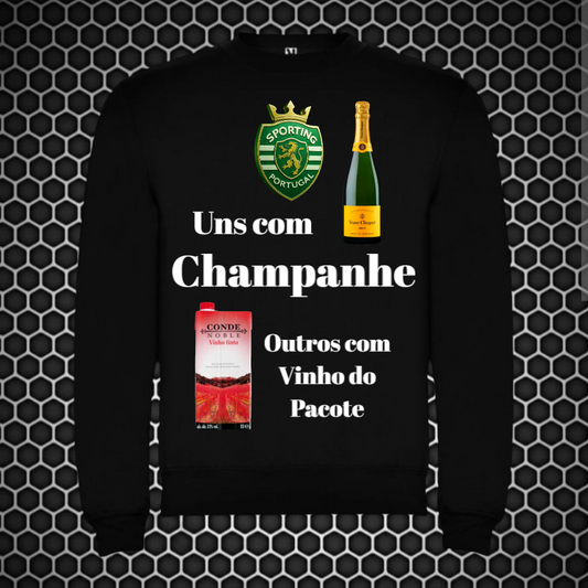 Sporting - Sweat-shirt - Preta