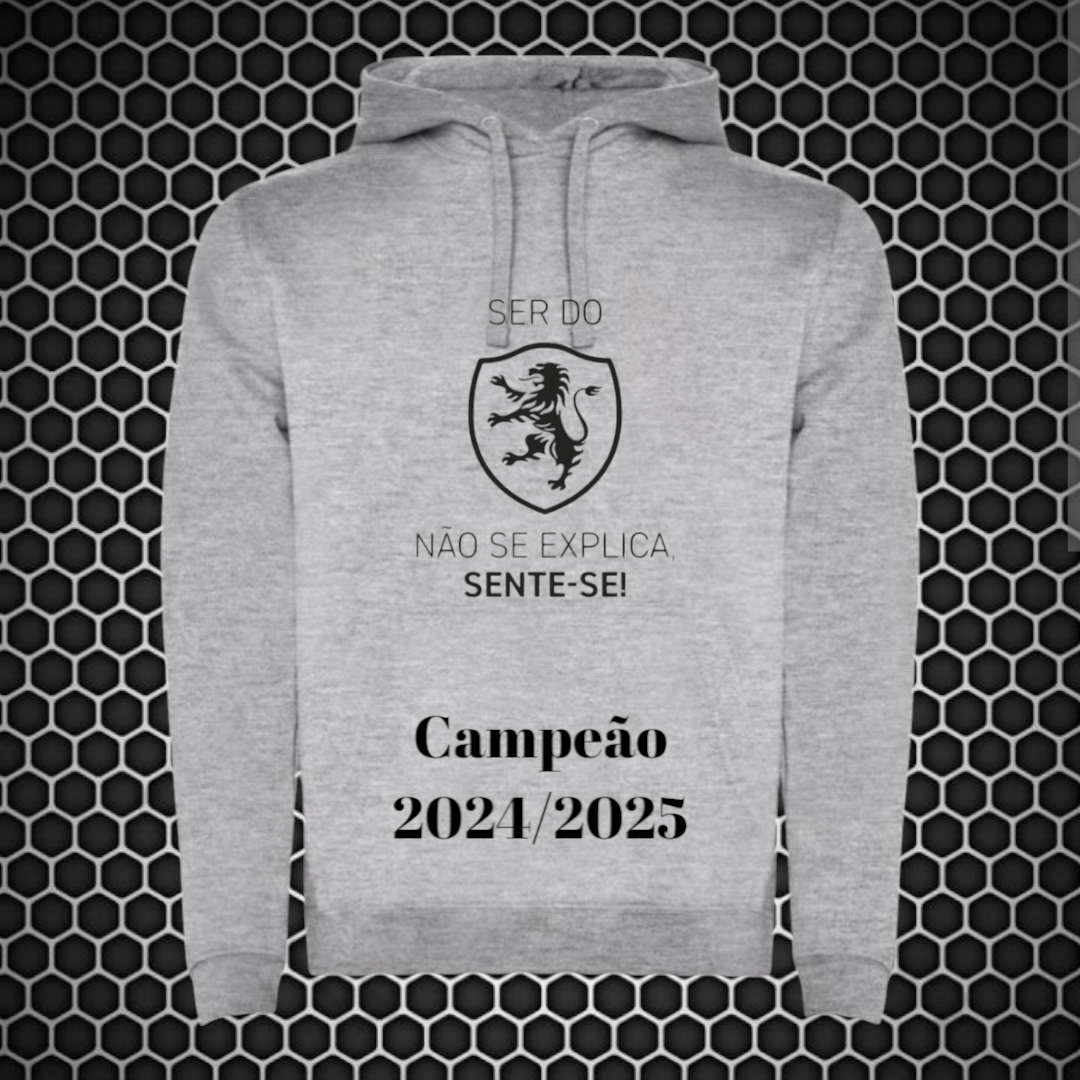 Sporting - Sweat-shirt com capuz - Cinza