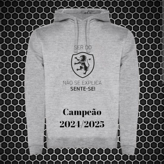 Sporting - Sweat-shirt com capuz - Cinza