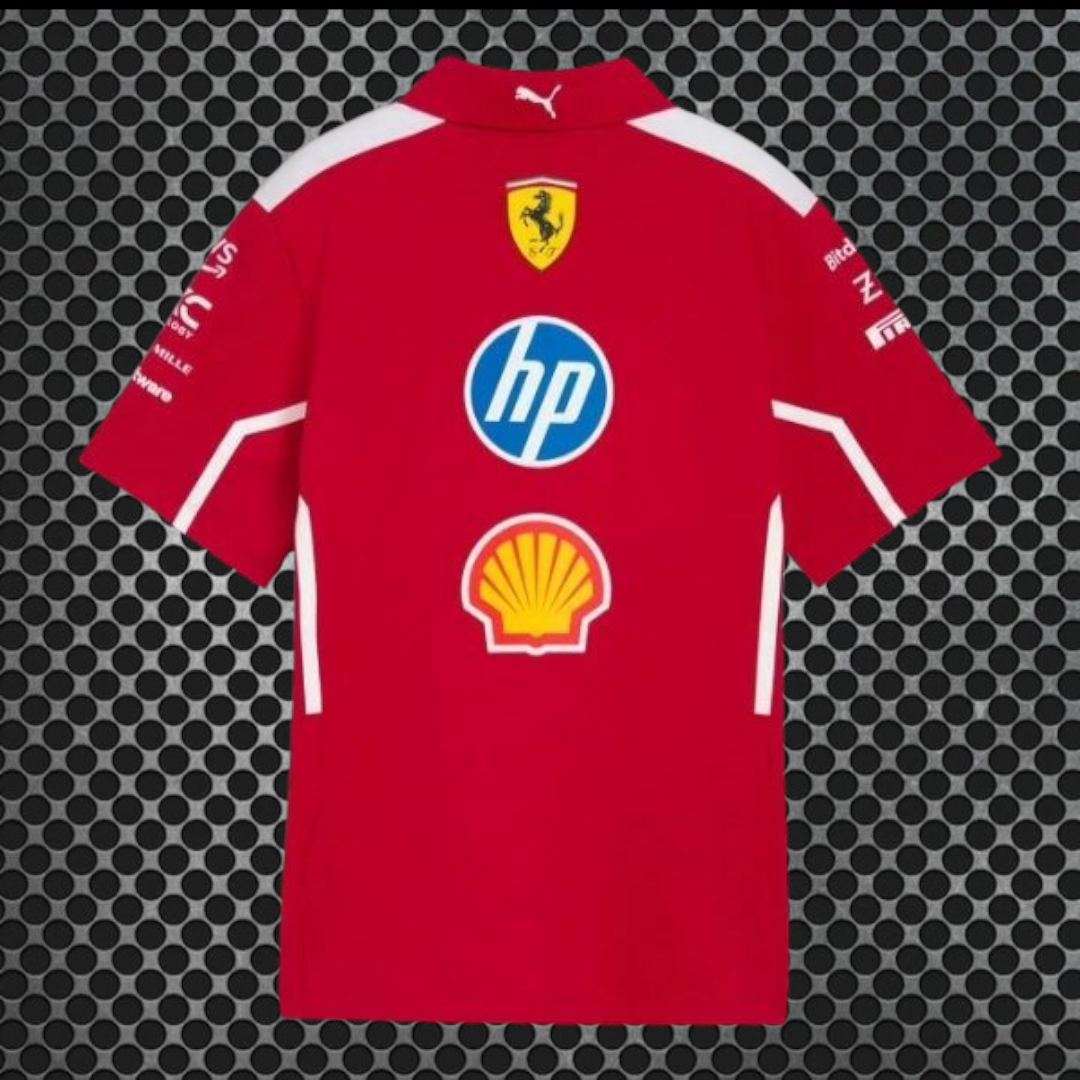 Scuderia Ferrari F1
Polo feminino da equipe PUMA 2025