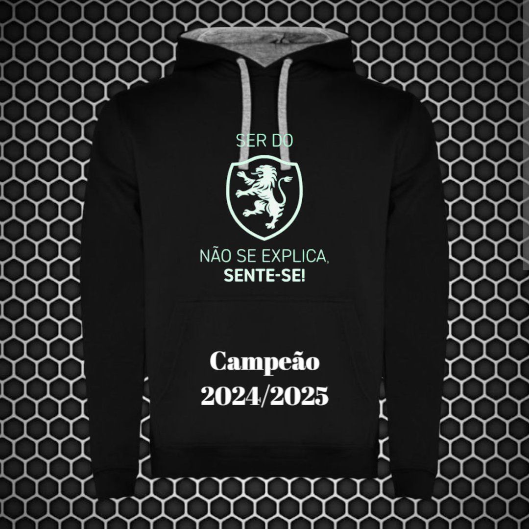 Sporting - Sweat-shirt com capuz - Preta