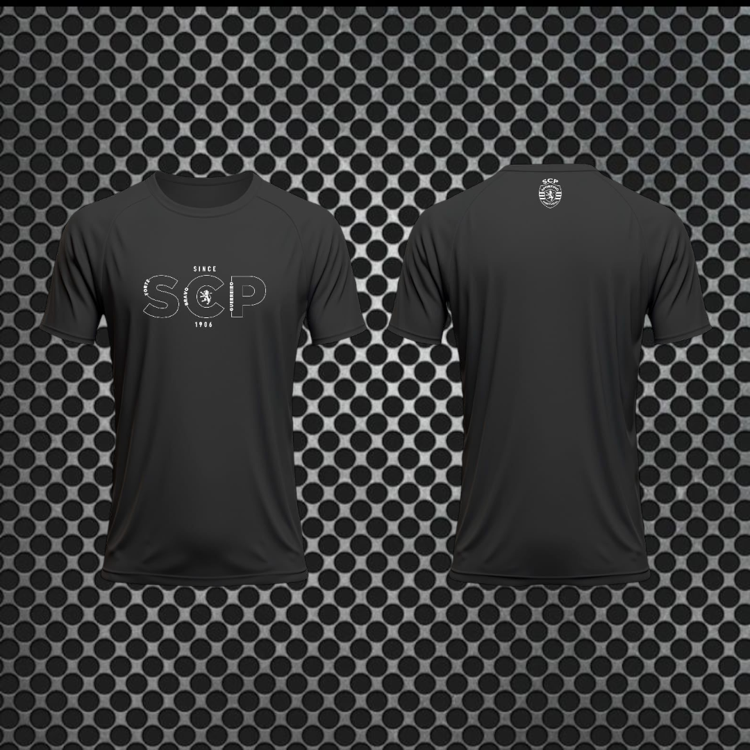 Sporting - T-shirt Preta