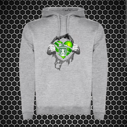 Sporting - Sweat-shirt com capuz - Cinza