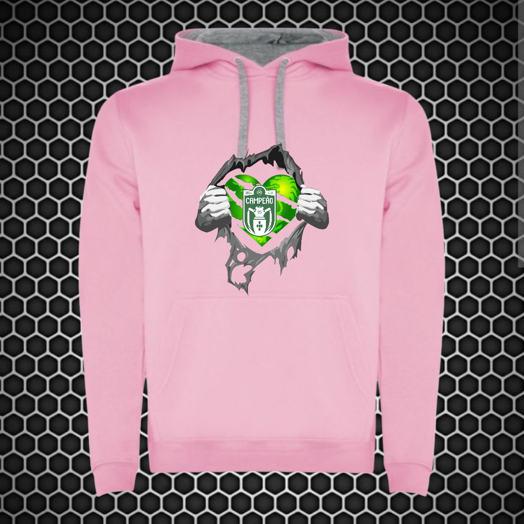 Sporting - Sweat-shirt com capuz - Rosa