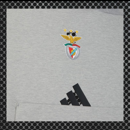 Benfica - Sweat-shirt com capuz - Cinza