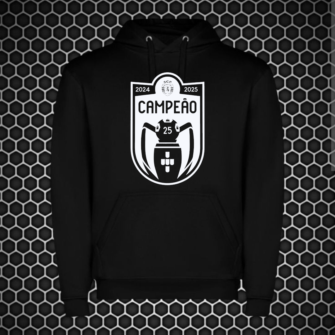 Sporting - Sweat-shirt com capuz - Preta