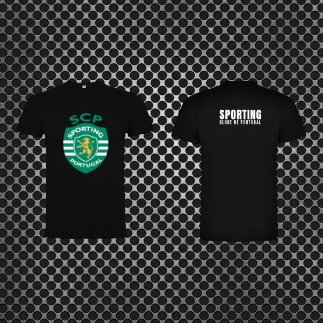Sporting - T-shirt Preta