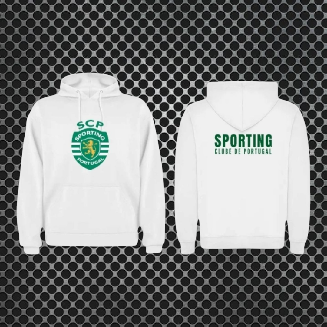 Sporting - Hooded Sweatshirt - White
